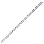 A Luxurious And Fashionable Minimalist Jewelry Bracelet Featuring Moissanite, Made Of S925 Silver Electroplated With Platinum. - N&P Colletion