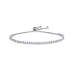 Moissanite Sterling Silver Bracelet