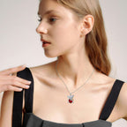 Elephant Urn Necklaces Sterling Silver