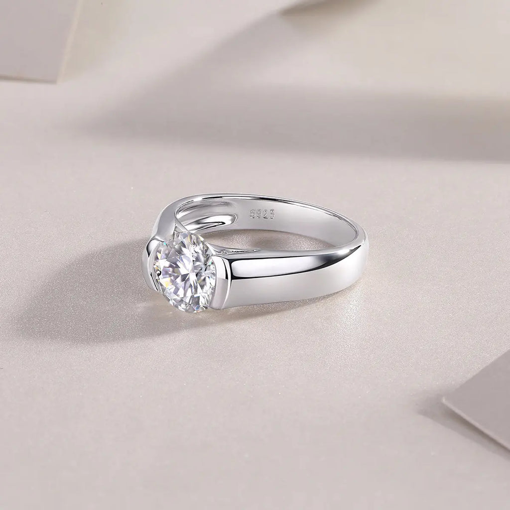 The Love of Your Life Diamond Ring with Moissanite 