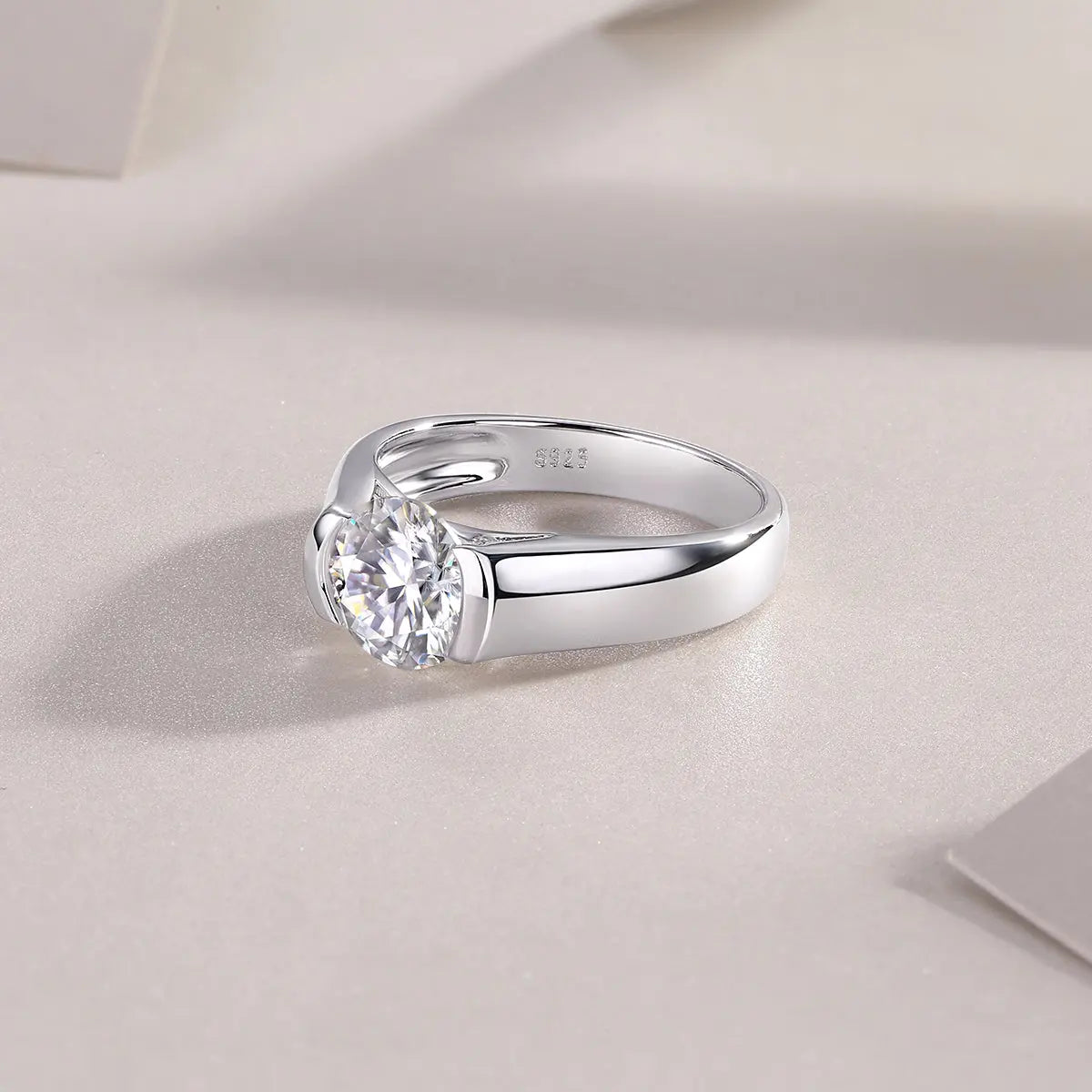 The Love of Your Life Diamond Ring with Moissanite 