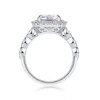 Starlight Shining - 3-carat Moissanite S925 Sterling Silver And Platinum-plated Diamond