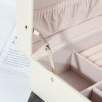 Large Capacity Jewelry Box Earrings Ring Necklace