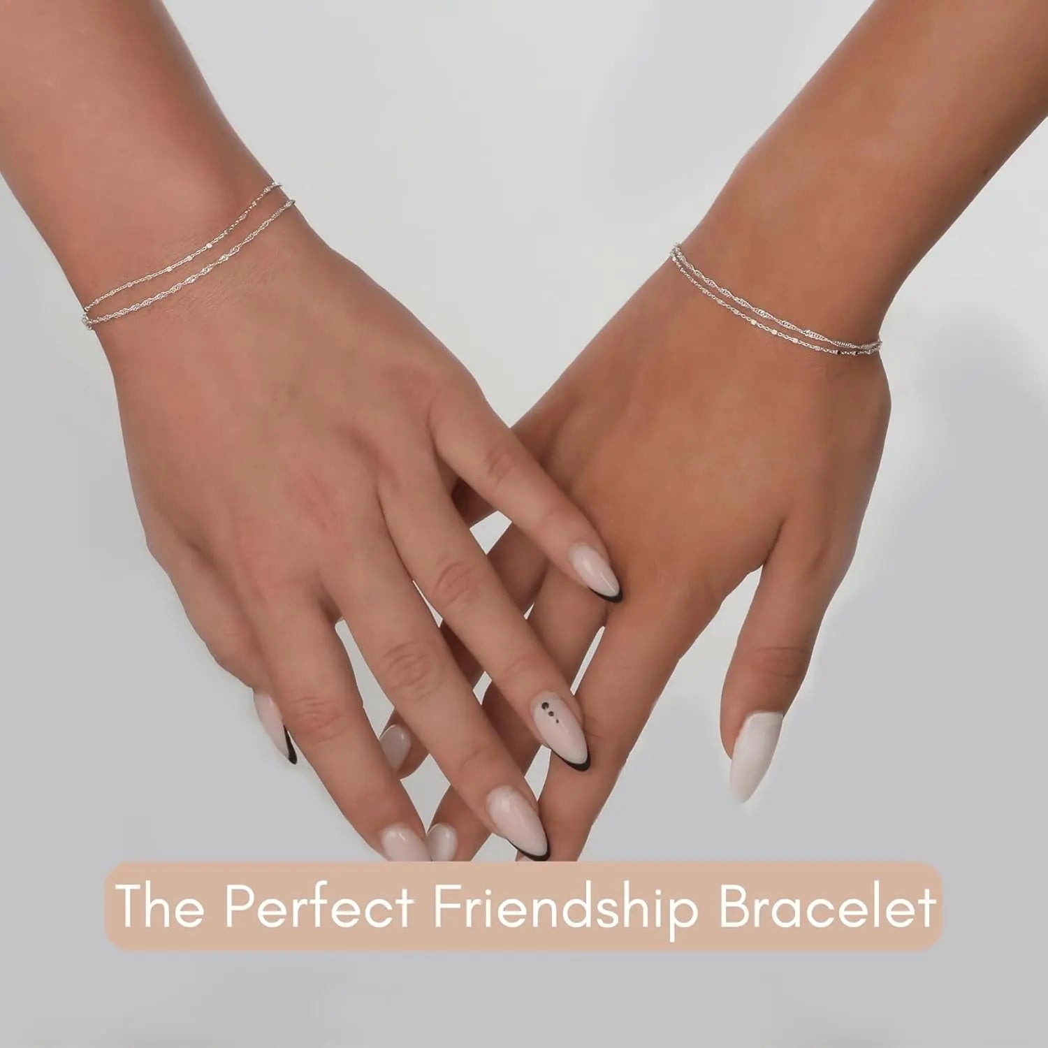 Double Stranded Sterling Silver Bracelet