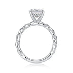 1Chasing Light - A Fashionable Diamond Jewelry Piece Set With Moissanite S925 Sterling Silver And Platinum-plated Diamond Ring Prohibit TikTok sales NP Collection