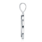 A Luxurious And Fashionable Minimalist Jewelry Pendant Necklace Set With Top-quality Moissanite, Made Of S925 Silver Electroplated With Platinum. - N&P Colletion