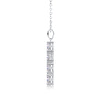 Soul Guidance - Jewelry Pendant With Moissanite S925 Sterling Silver And Platinum-plated Diamond, Moissanite Silver Jewelry