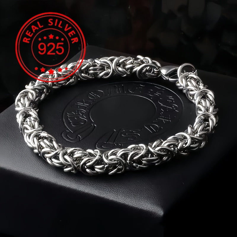 Vintage Braided Titanium Steel Bracelet