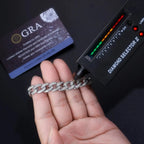 Set With Top-quality Moissanite, This Luxurious And Fashionable Light Luxury Jewelry Silver Bracelet Is Made Of S925 Silver Electroplated With Platinum NP Collection