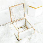 Glass crystal European jewelry box