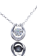 Moissanite Zircon Pendant Necklace