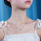 Natural Reverie - 1-carat Moissan Diamond S925 Sterling Silver And Platinum Plating Pendant