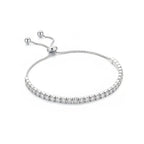 Sterling Silver Moissanite Tennis Bracelet Brilliant Cut 925 Sterling