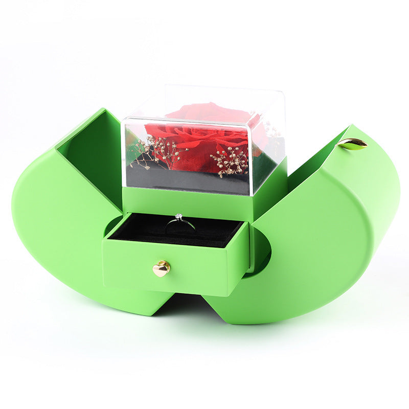 Explosive Christmas Fashion Jewelry Flower Box