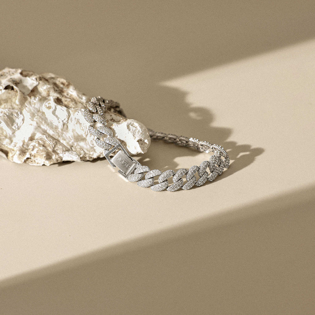 Simple Style Random Combination Cuban Bracelet