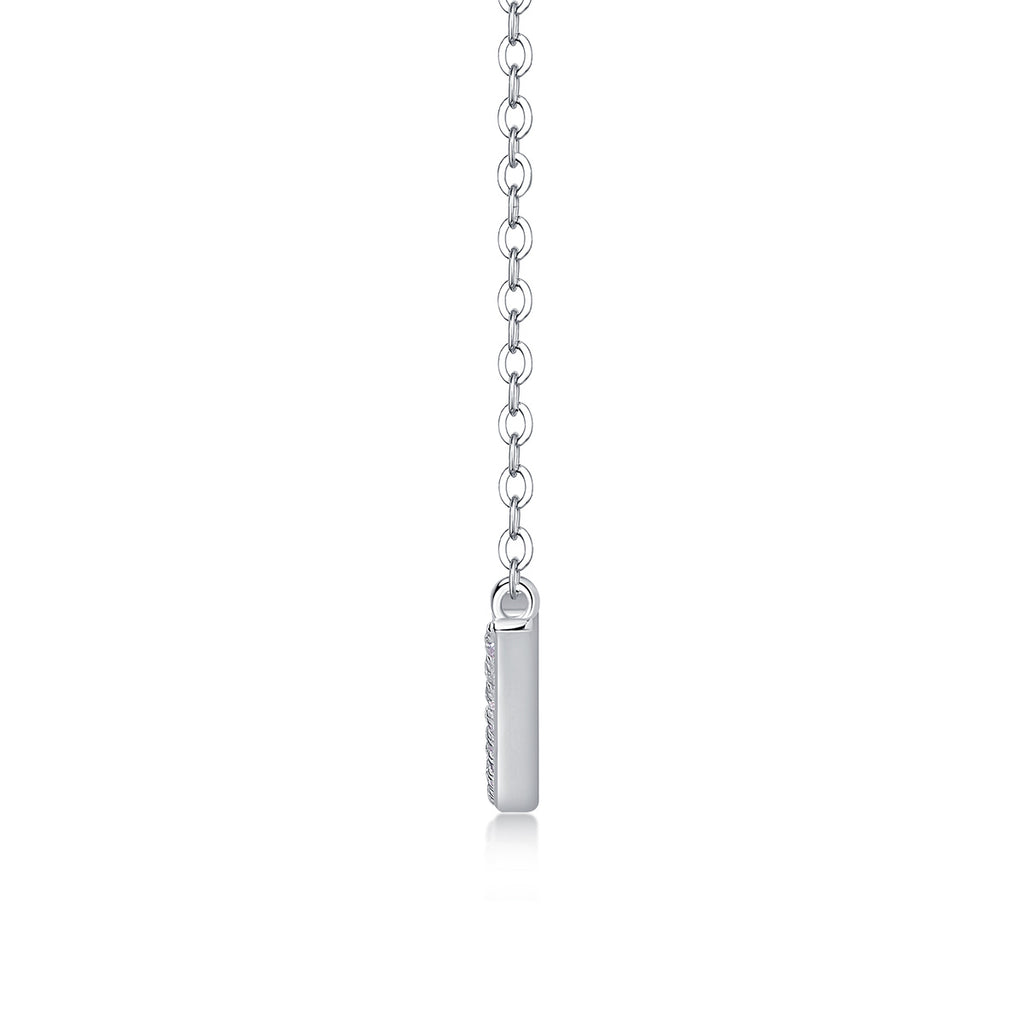 Joy - Moissanite S925 Sterling Silver And Platinum Plating Necklace