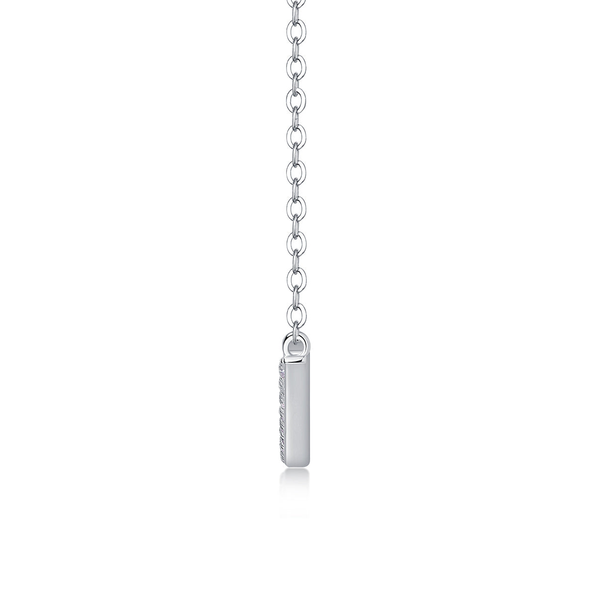 Joy - Moissanite S925 Sterling Silver And Platinum Plating Necklace