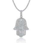 Moissanite, This Luxurious And Fashionable Light Luxury Trend Jewelry Necklace Pendant Is Made Of S925 Silver Electroplated With Platinum NP Collection
