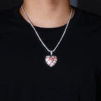 Moissanite, This Luxurious And Fashionable Light Luxury Trend Jewelry Necklace Pendant Is Made Of S925 Silver Electroplated With Platinum NP Collection