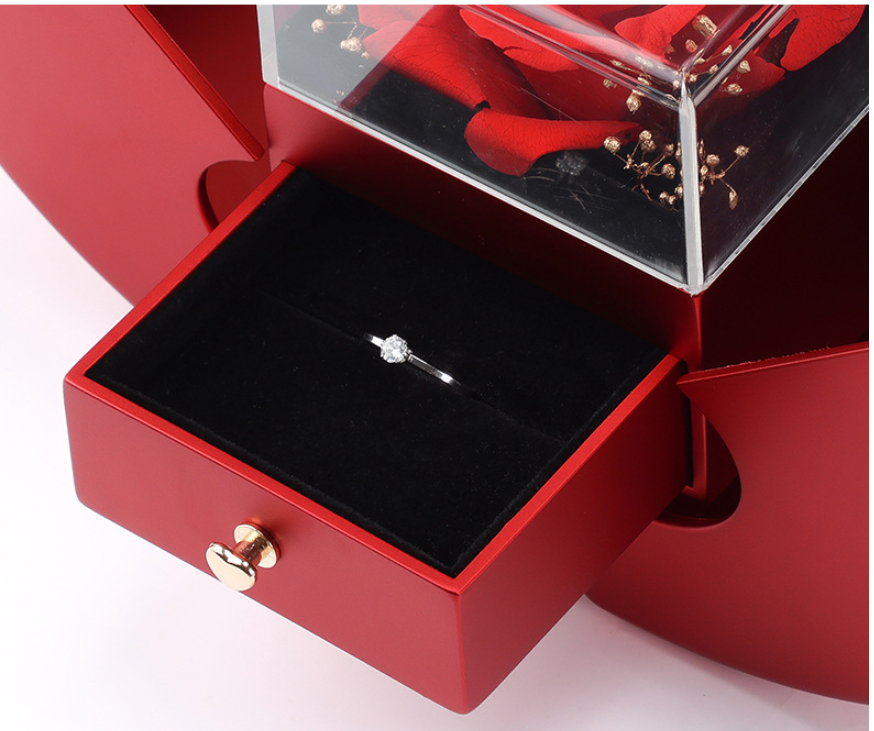 Explosive Christmas Fashion Jewelry Flower Box
