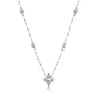 Radiant Star - Moissanite S925 Sterling Silver And Platinum Plating Pendant