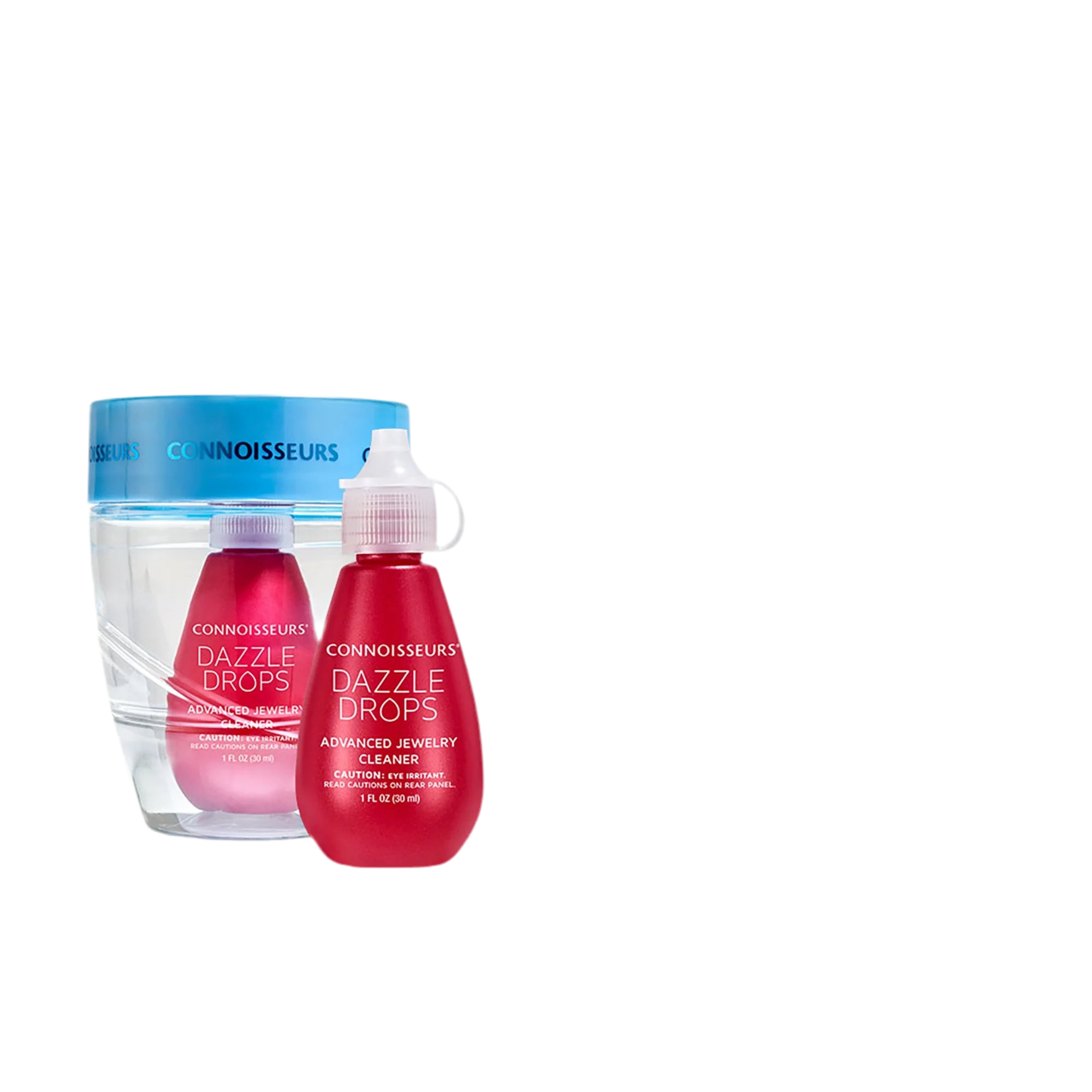 Dazzle Drops Advanced Jewelry Cleaner Kit for Gold, Platinum, Diamonds, and Gemstones