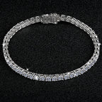 S925 Silver Mosan Diamond Bracelet