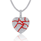 Moissanite, This Luxurious And Fashionable Light Luxury Trend Jewelry Necklace Pendant Is Made Of S925 Silver Electroplated With Platinum NP Collection