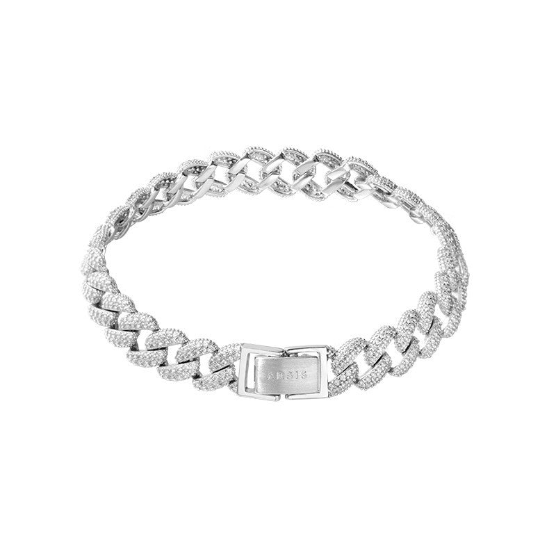 Simple Style Random Combination Cuban Bracelet