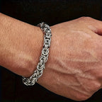 Vintage Braided Titanium Steel Bracelet