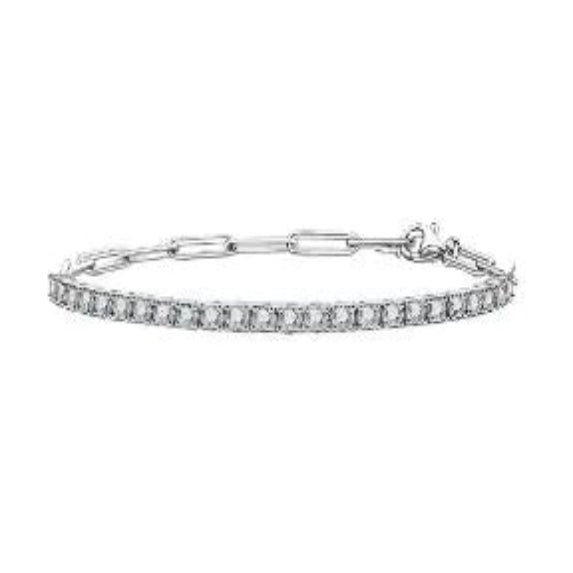 Moissanite Riviera Bracelet 2.4 Carats (Single Piece)