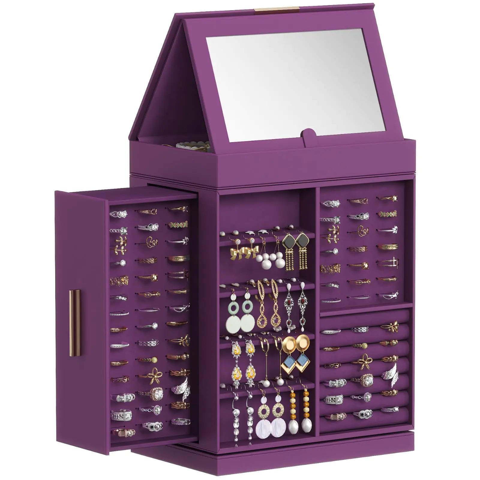 360° Rotating Jewelry Box