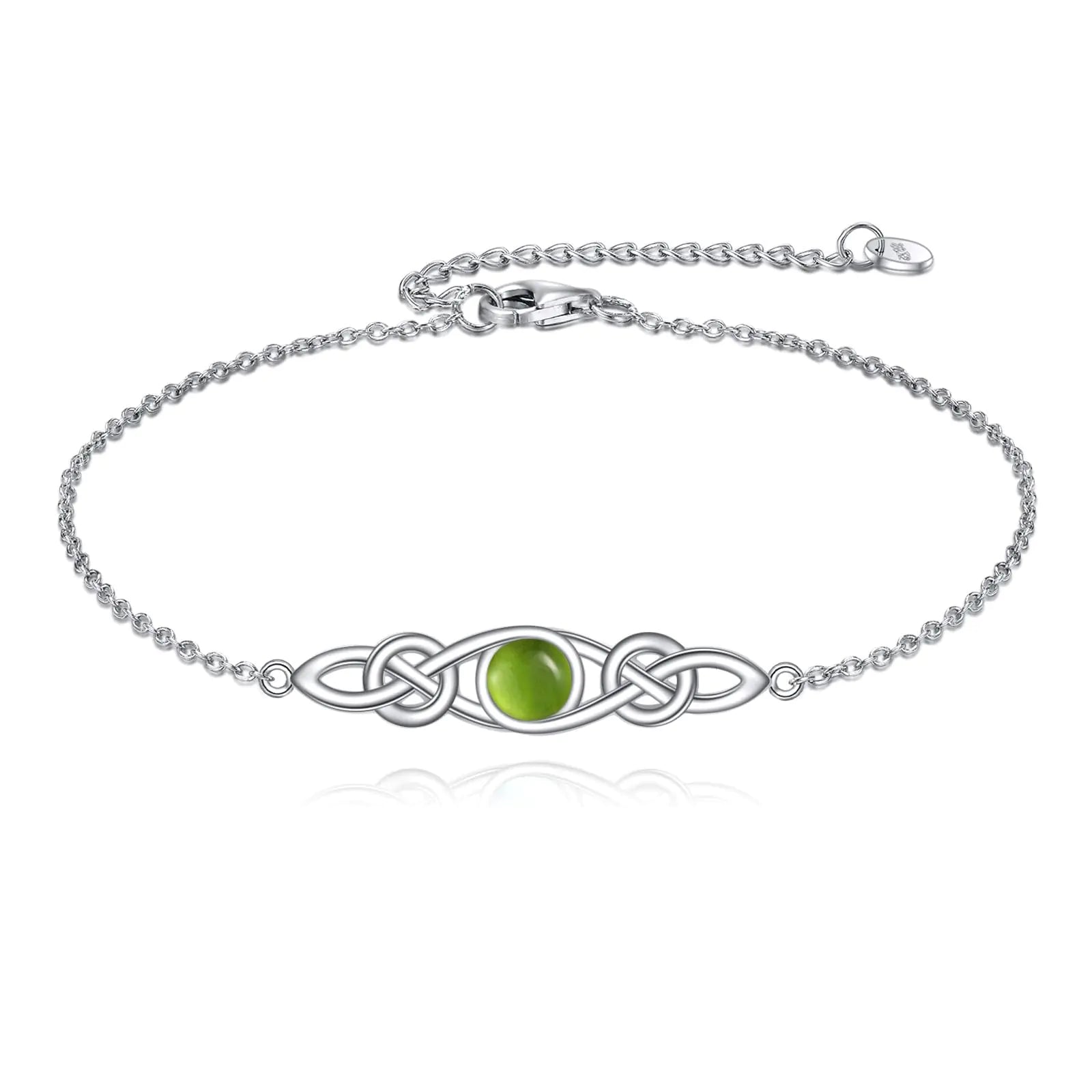 Celtic Knot Bracelet Sterling Silver