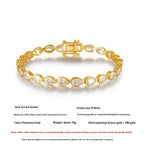 S925 Silver Water Drop Bracelets