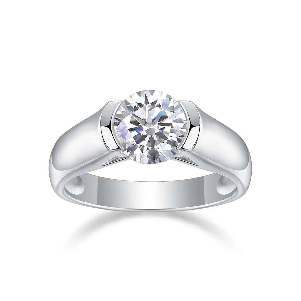 The Love of Your Life Diamond Ring with Moissanite 