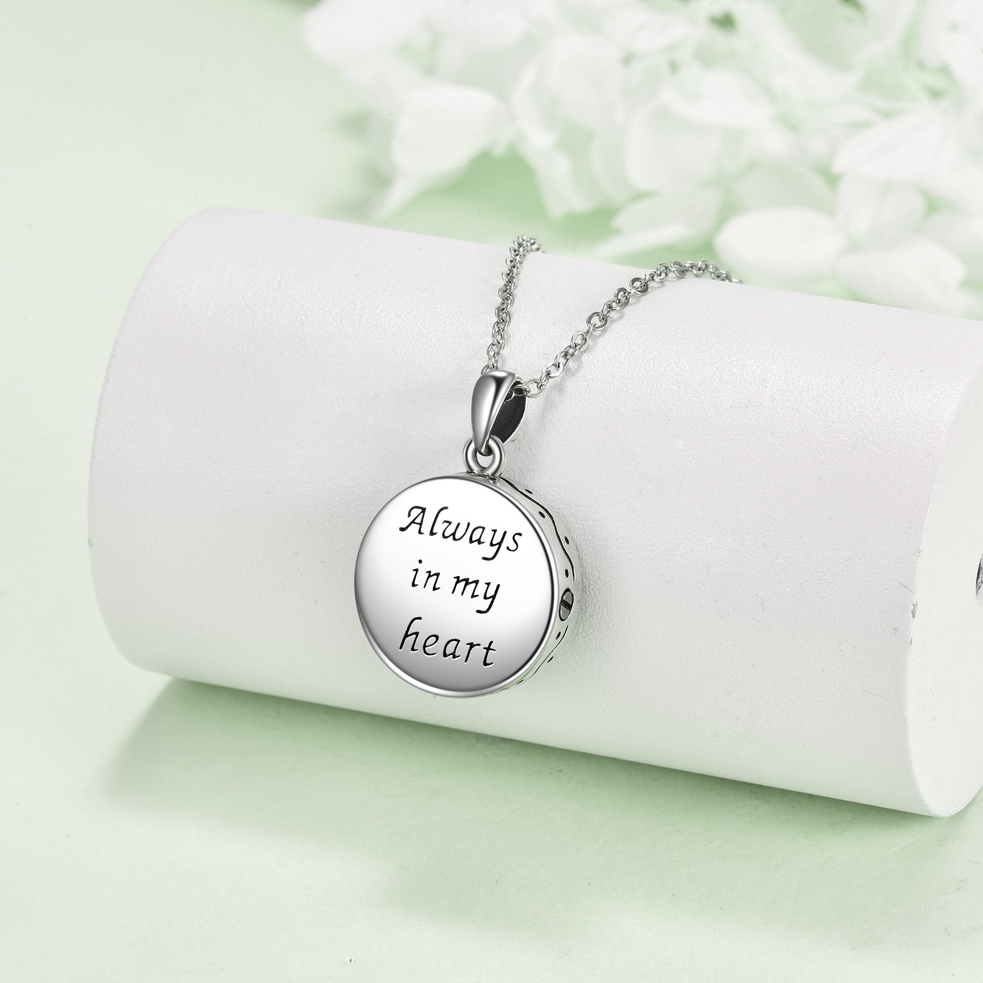 Tree of Life Urn Necklaces for Ashes Sterling Silver