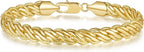 14K Gold Braided Bracelet