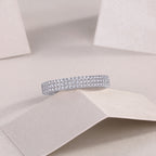 Light Up The Moments - Moissanite S925 Sterling Silver And Platinum-plated Diamond