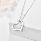Heart Urn Necklace for Ashes 925 Sterling Silver