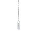 Floating World - Moissanite S925 Sterling Silver And Platinum-plated Pendant