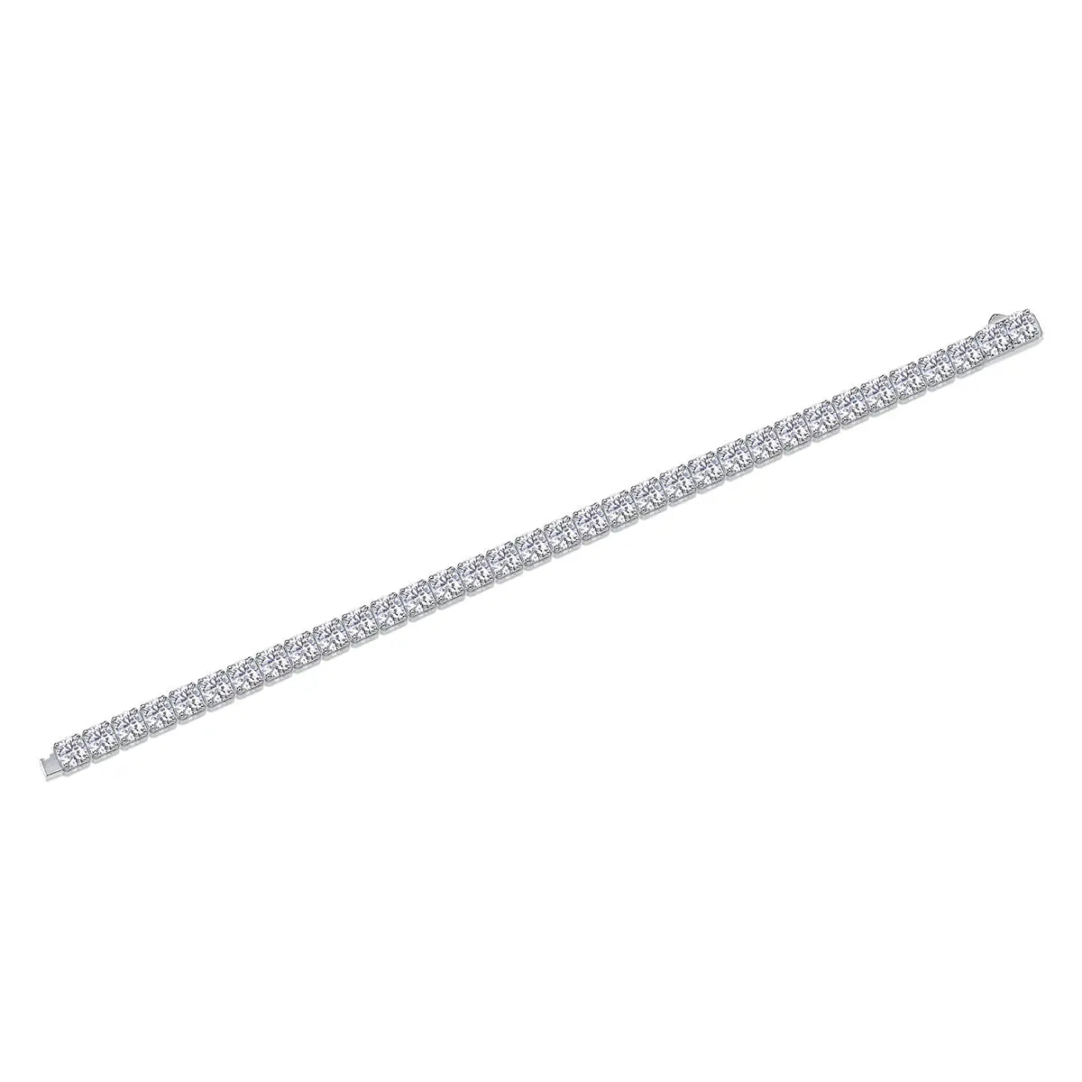 Universal Gravitation – Moissanite Fashion Light Luxury Silver Bracelet, S925 Platinum Plated NP Collection