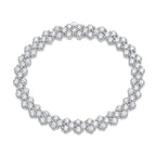Canon – Fashionable Light Luxury Moissanite S925 Silver-Plated Platinum Bracelet  NP Collection