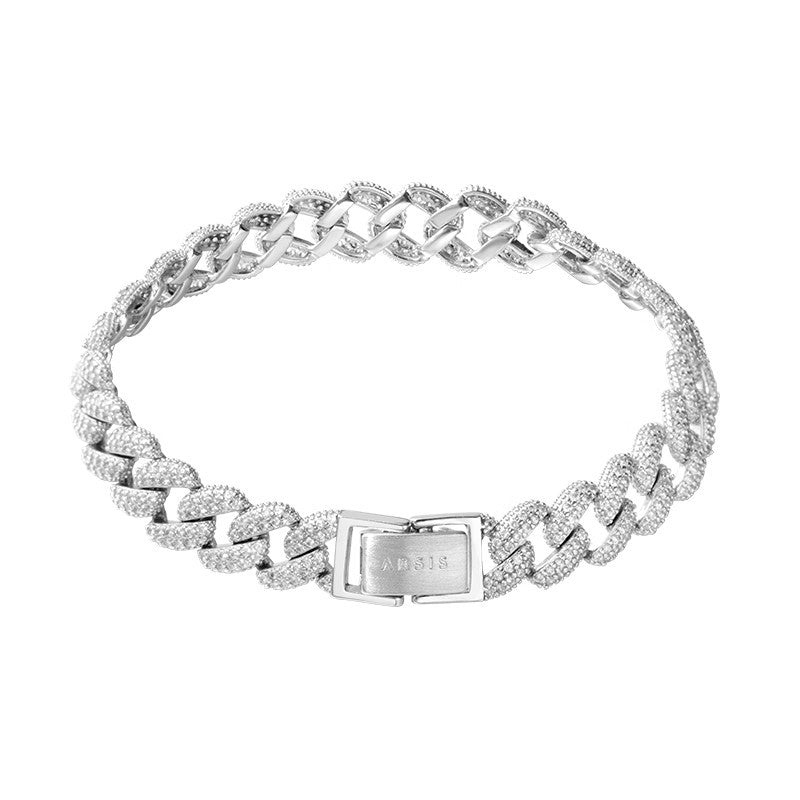 Simple Style Random Combination Cuban Bracelet