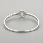 S925 Silver Bracelet High-grade Round Diamond