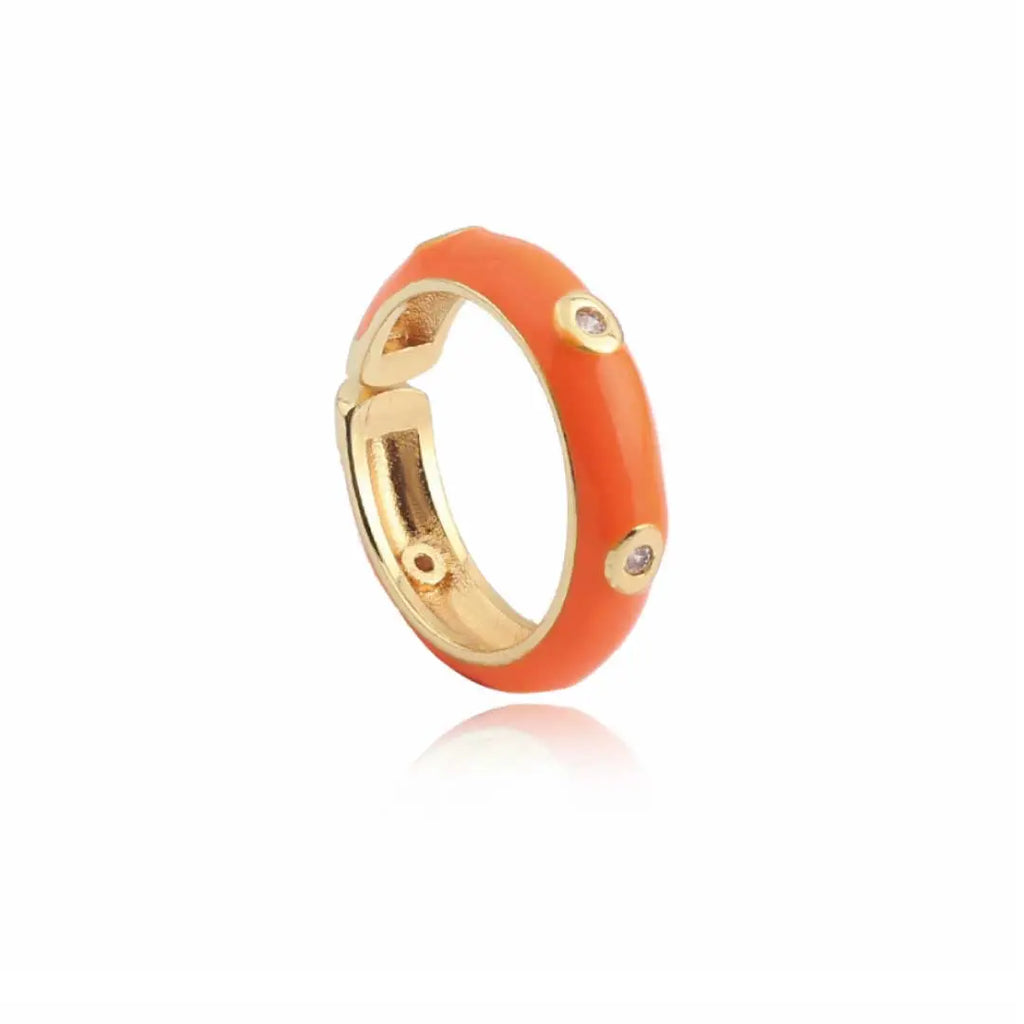 Stackable Enamel Band NP Colletion