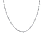 Ring Heart Whisper - A Fashionable And Light Luxury Jewelry Pendant Necklace Set With Top-quality Moissanite, S925 Silver Plated Platinum NP Collection