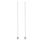 Moissanite Luxury & Fashionable Light Luxury Silver Stud Earrings – S925 Platinum Plated - N&P Colletion