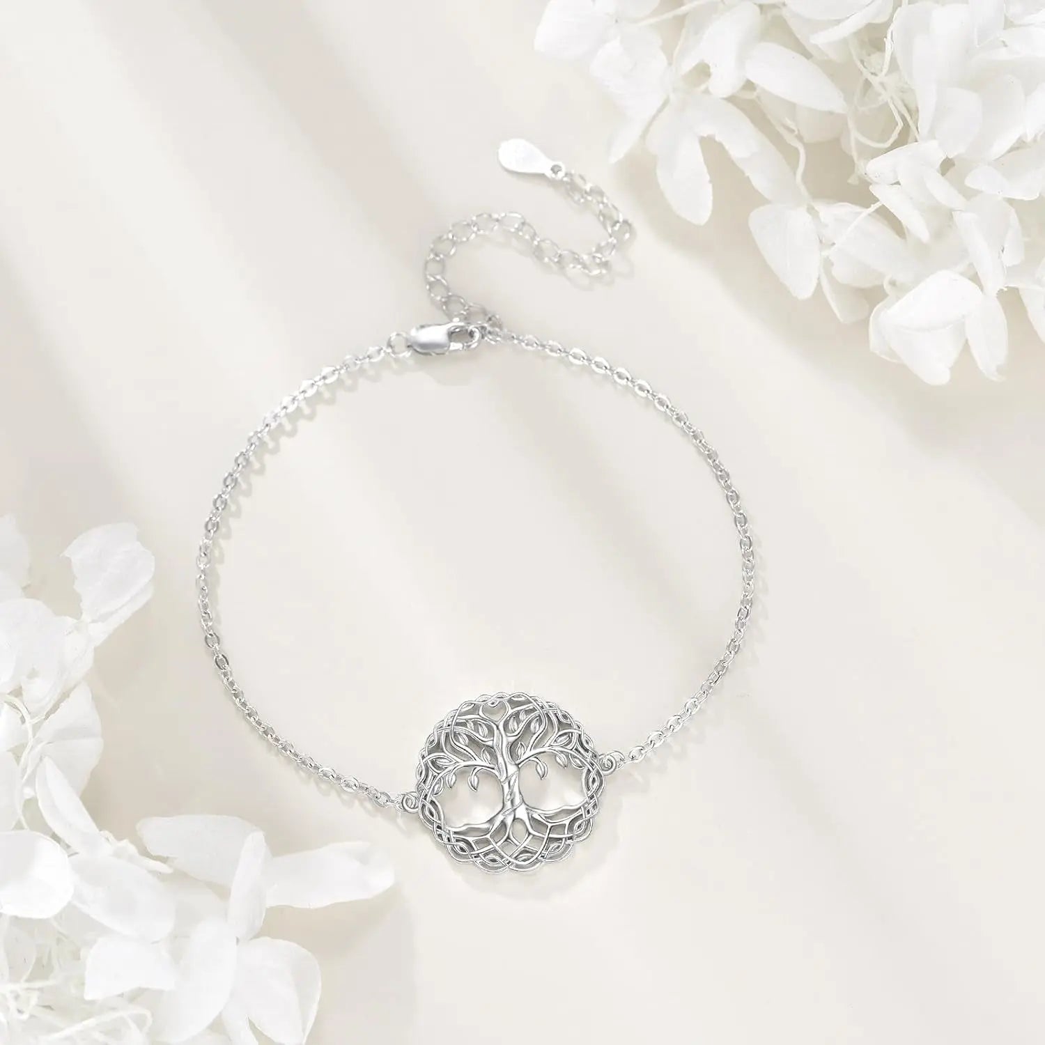 925 Sterling Silver Tree Bracelet 