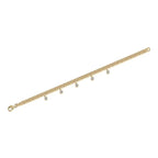 Moissanite S925 Gold-Plated Silver Bracelet – Luxurious Light Luxury Trend Jewelry NP Collection