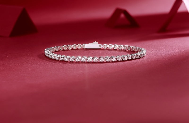Starlight Mosan Diamond S925 Silver Bracelet